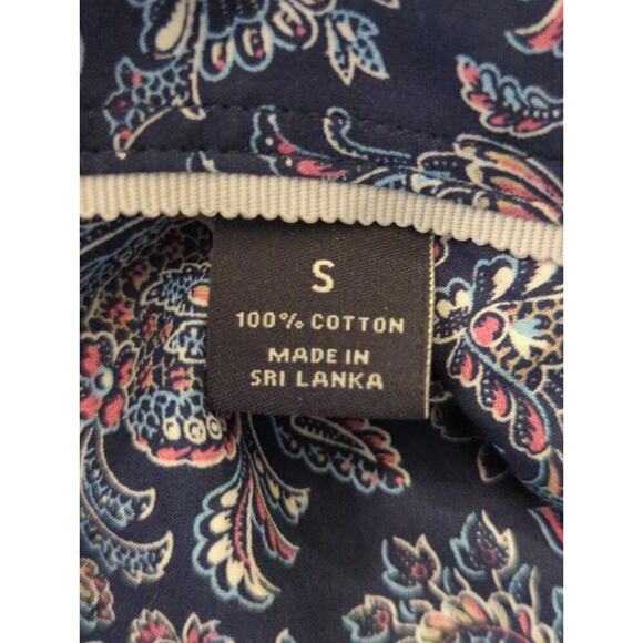 Hart Schaffner Marx Midnight Floral Long Sleeve Button-Down Shirt Mens Small NWT - Picture 6 of 8